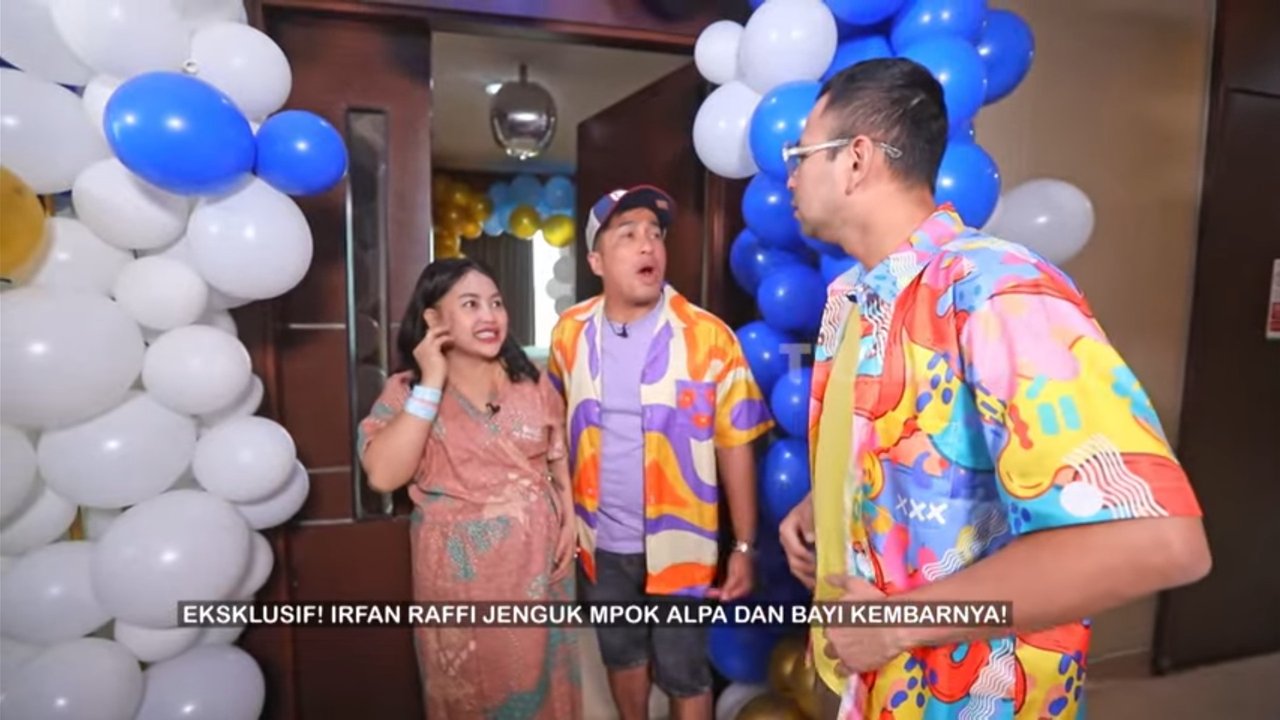 Mpok Alpa Bisa Jalan Usai 6 Jam Melahirkan Caesar, Raffi Ahmad Ajak Salaman 'Ya Kan Mahal Nih'