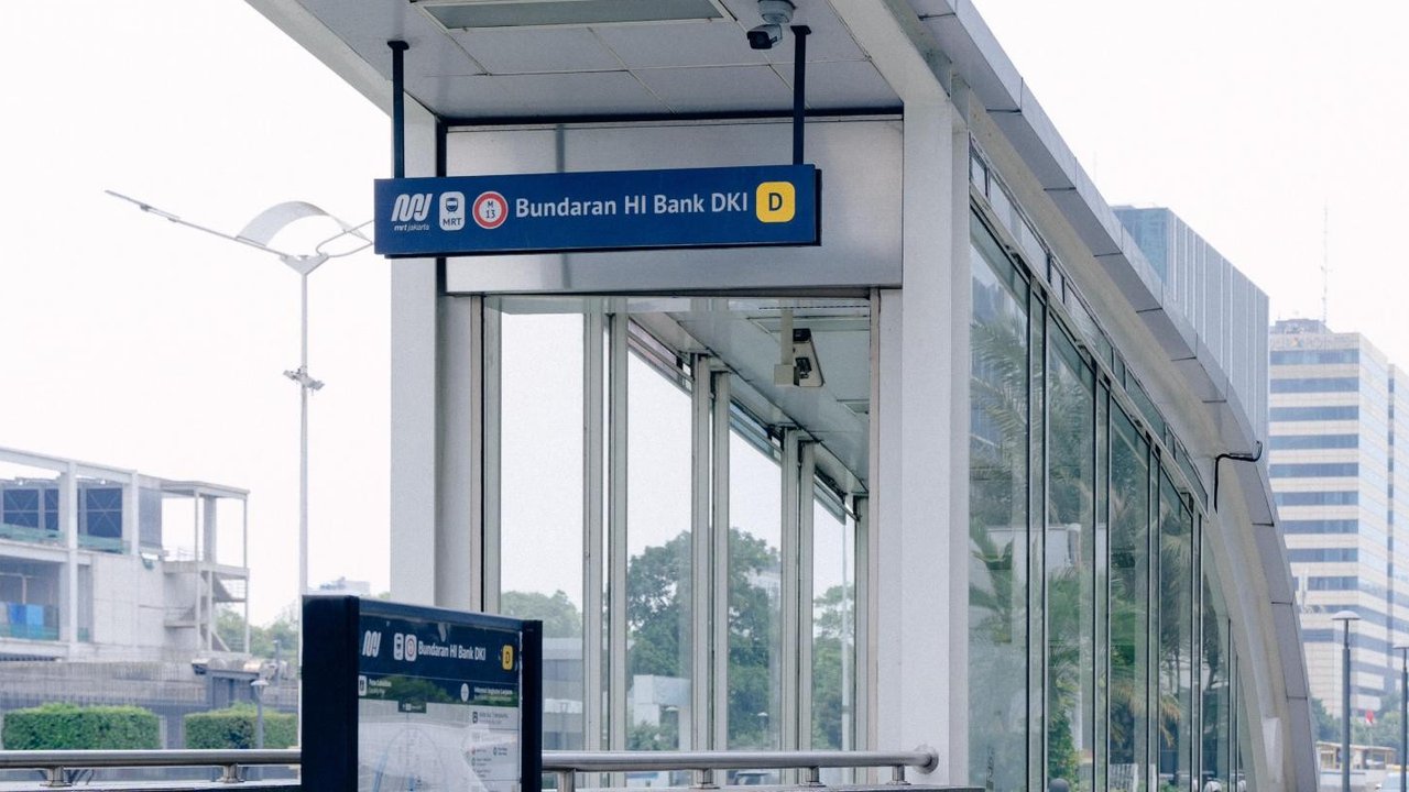 Stasiun MRT Bundaran HI Kini Berganti Nama