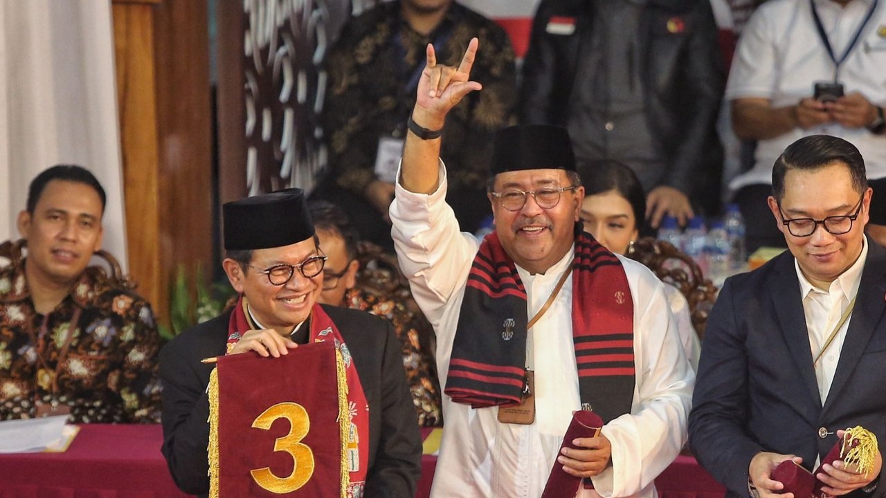 Pengundian nomor urut digelar di kantor KPUD Jakarta yang dipimpin Ketua KPUD Jakarta, Wahyu Dinata.