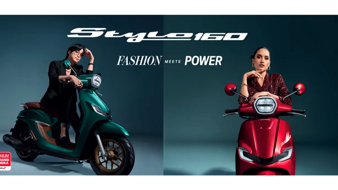 Honda Stylo 160 hadir dengan dua tipe yakni CBS dan ABS.