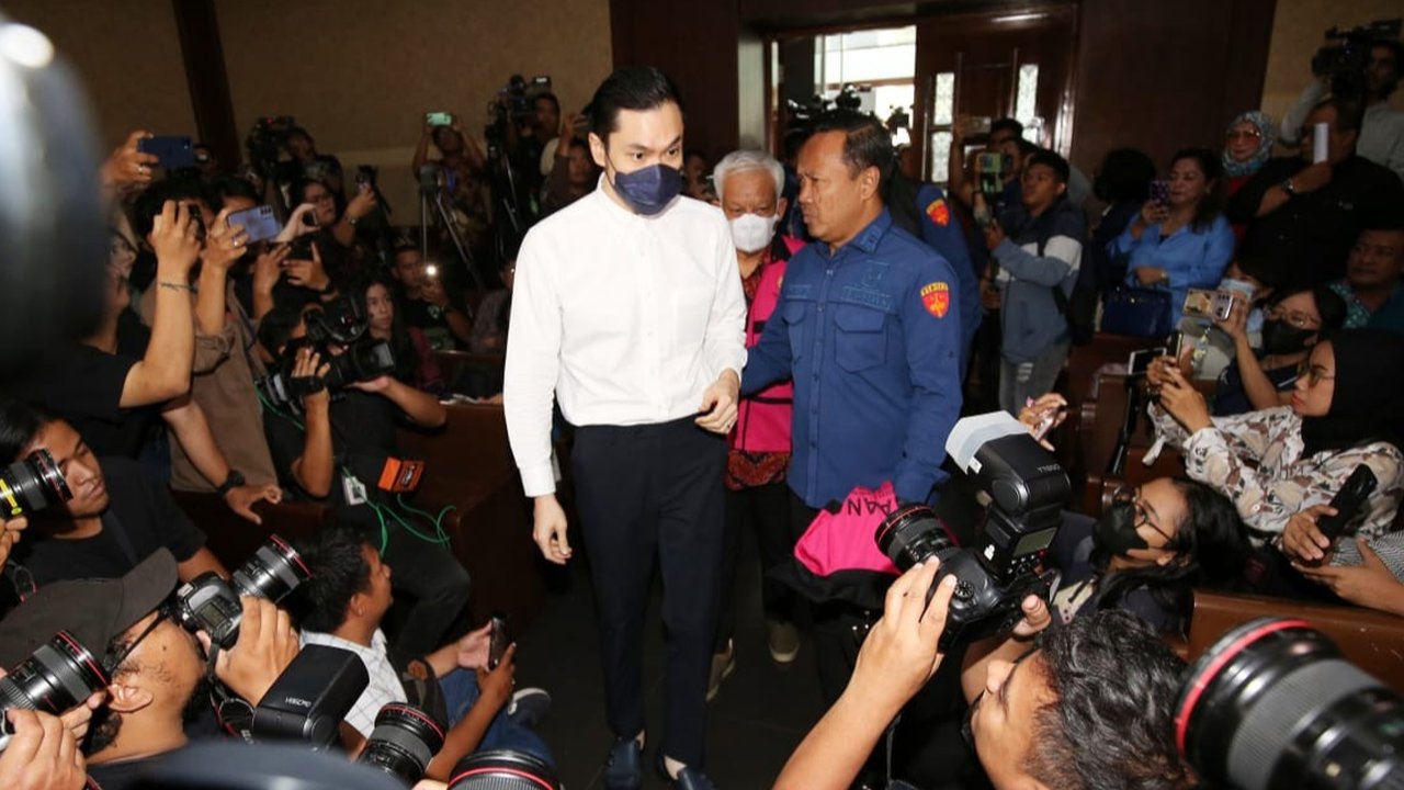 Sandra Dewi bersaksi di sidang Harvey Moeis