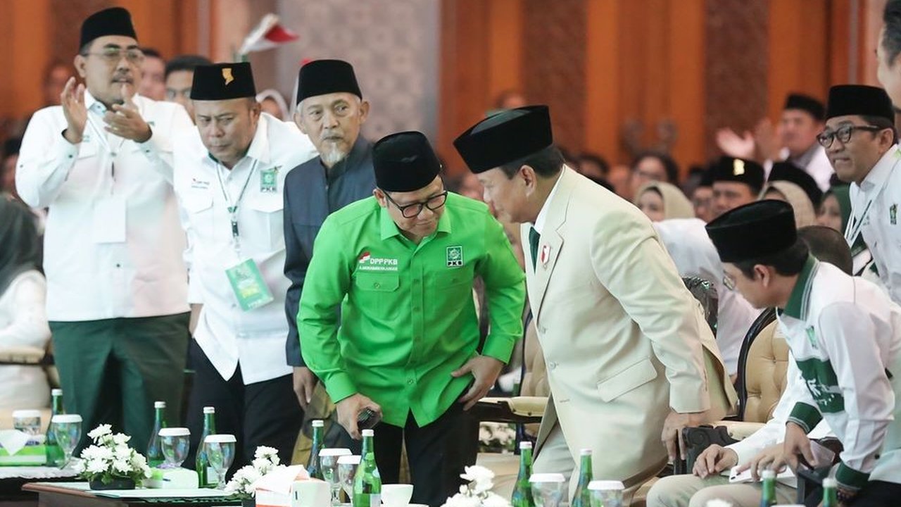 Prabowo di Rakornas Legislatif PKB