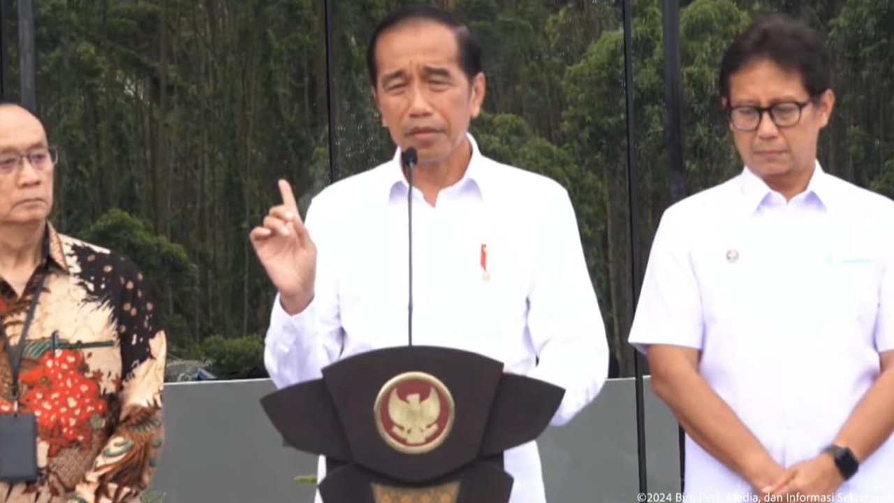 Jokowi Resmikan Rumah Sakit Hermina di IKN