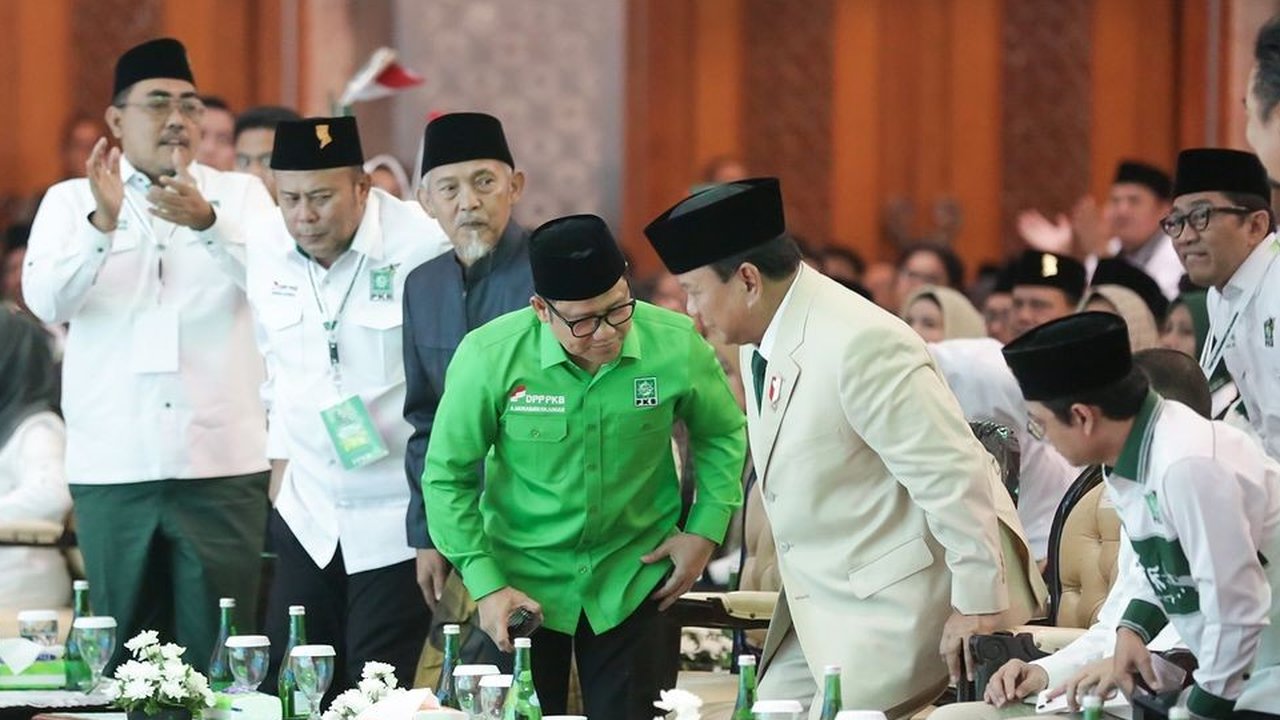 Prabowo di Rakornas Legislatif PKB