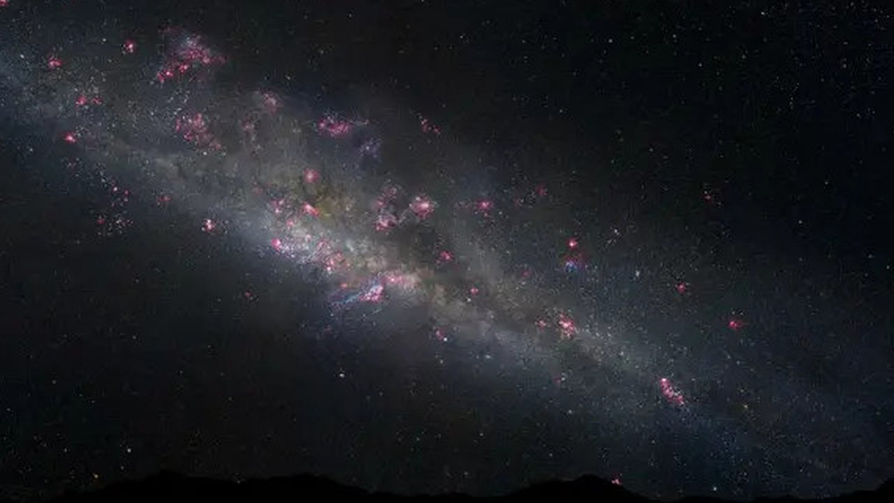 Ilustrasi Galaksi Bima Sakti (NASA)