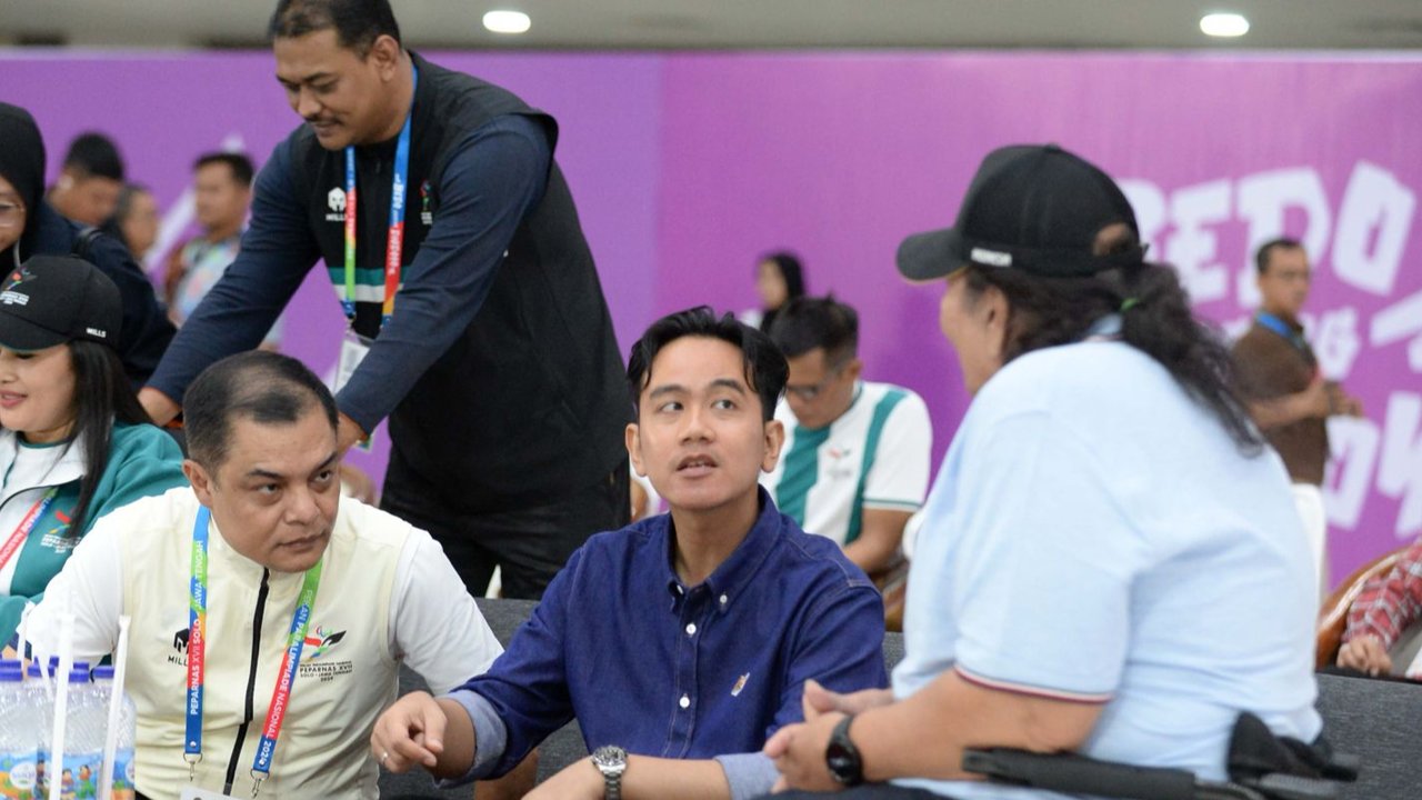 Gibran Janjikan Lanjutkan Proyek Paralympic Training Center