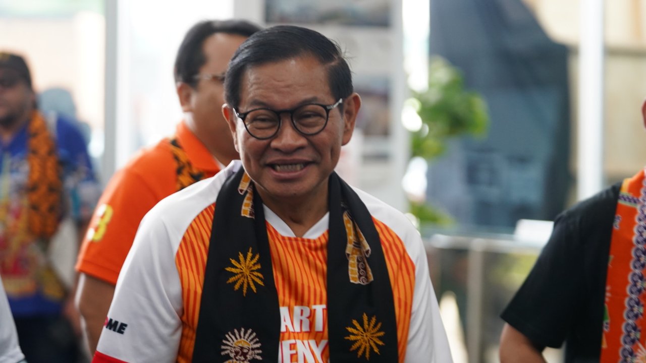 Calon Gubernur Jakarta nomor urut tiga, Pramono Anung.