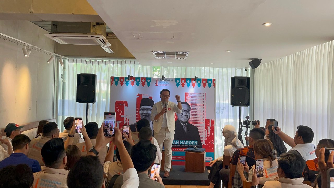 Ridwan Kamil di SCBD