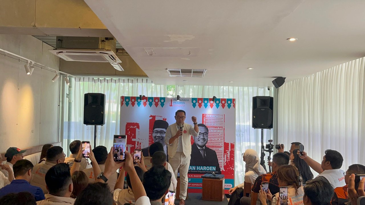 Ridwan Kamil di SCBD