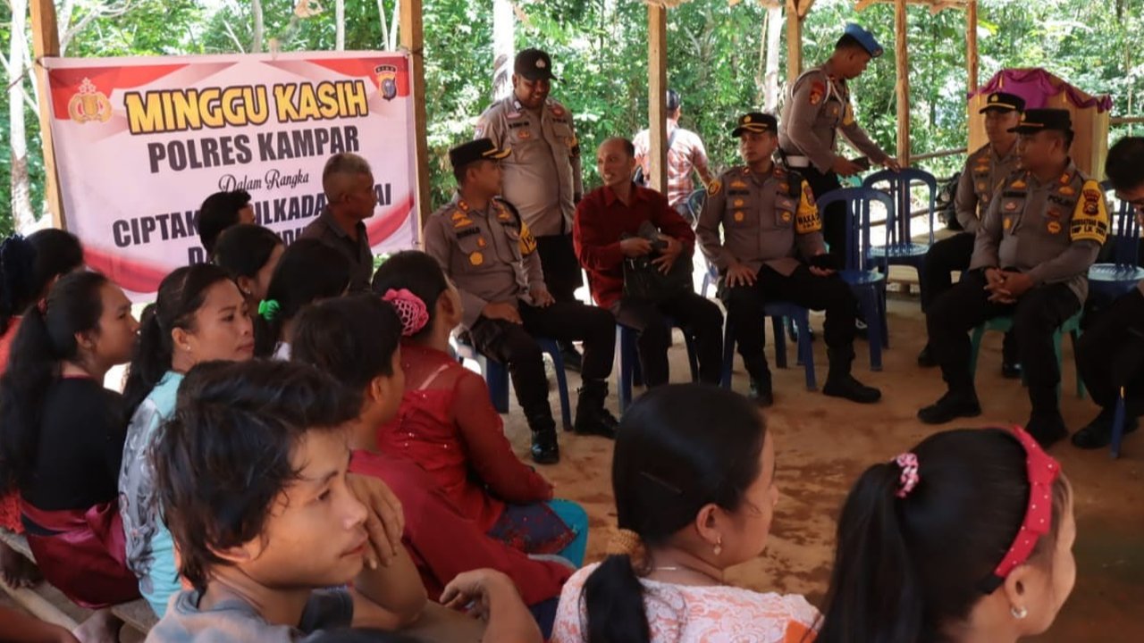 Kapolres Kampar Ajak Warga Perangi Hoax Demi Pilkada Damai
