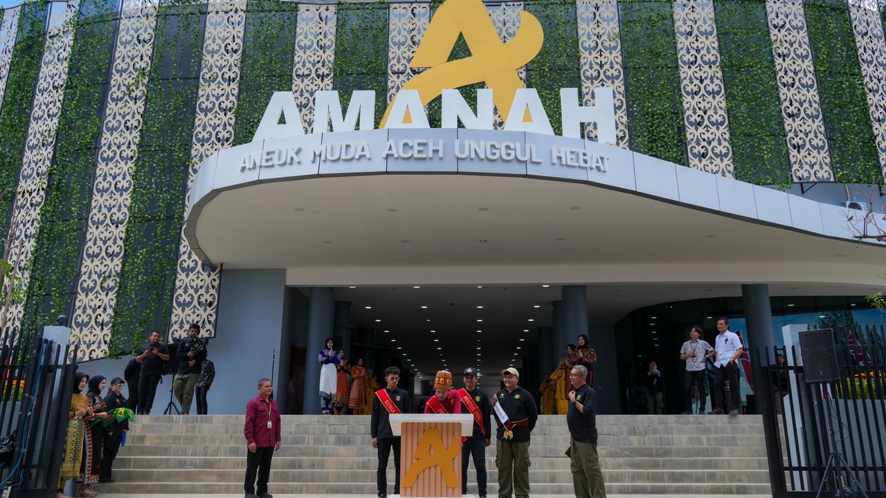 Jokowi Bakal Resmikan Gedung Amanah, Simbol Inspirasi Kalang Muda Aceh