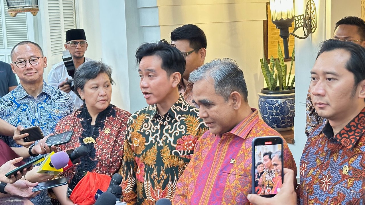 Gibran Rakabuming Raka Bertemu Pimpinan MPR