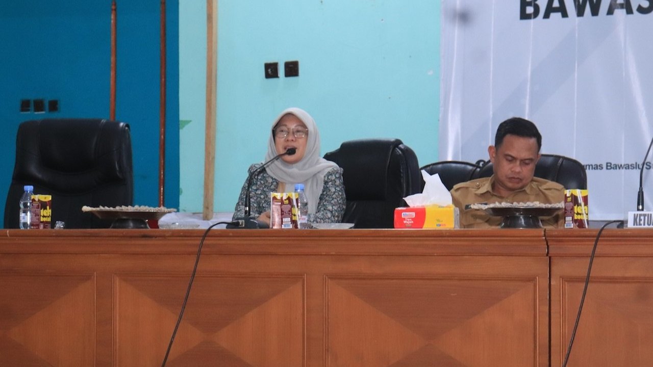 Ketua Badan Pengawas Pemilu (Bawaslu) Sulawesi Selatan (Sulsel) Mardiana Rusli