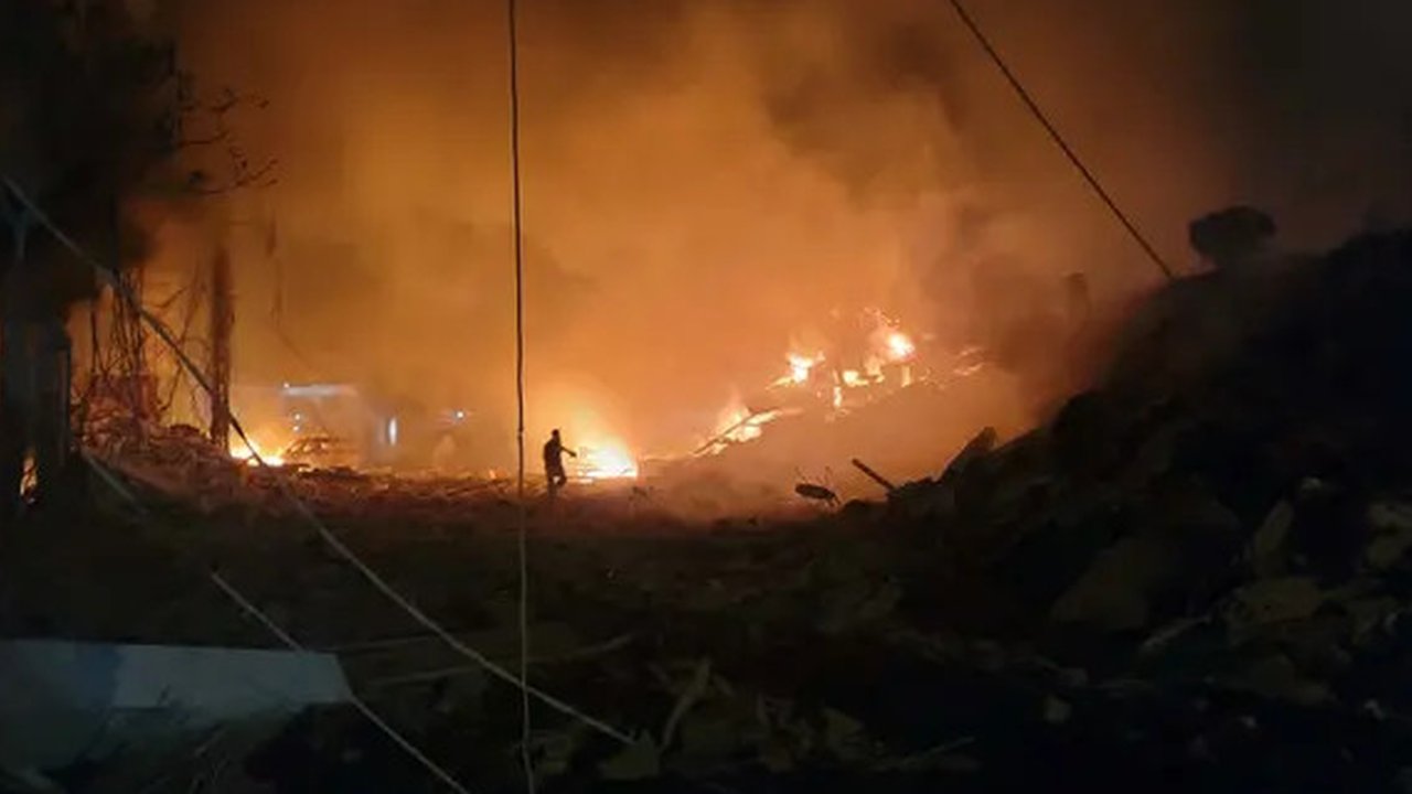 Serangan Israel di Lebanon juga memaksa lebih dari 1,2 juta orang mengungsi. (Abbas FAKIH/AFP)