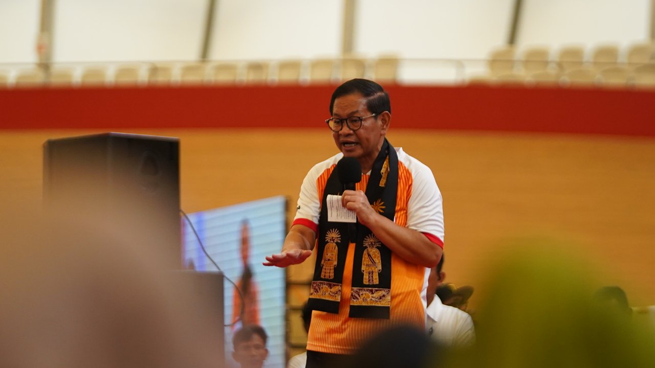 Calon Gubernur Jakarta nomor urut tiga, Pramono Anung.