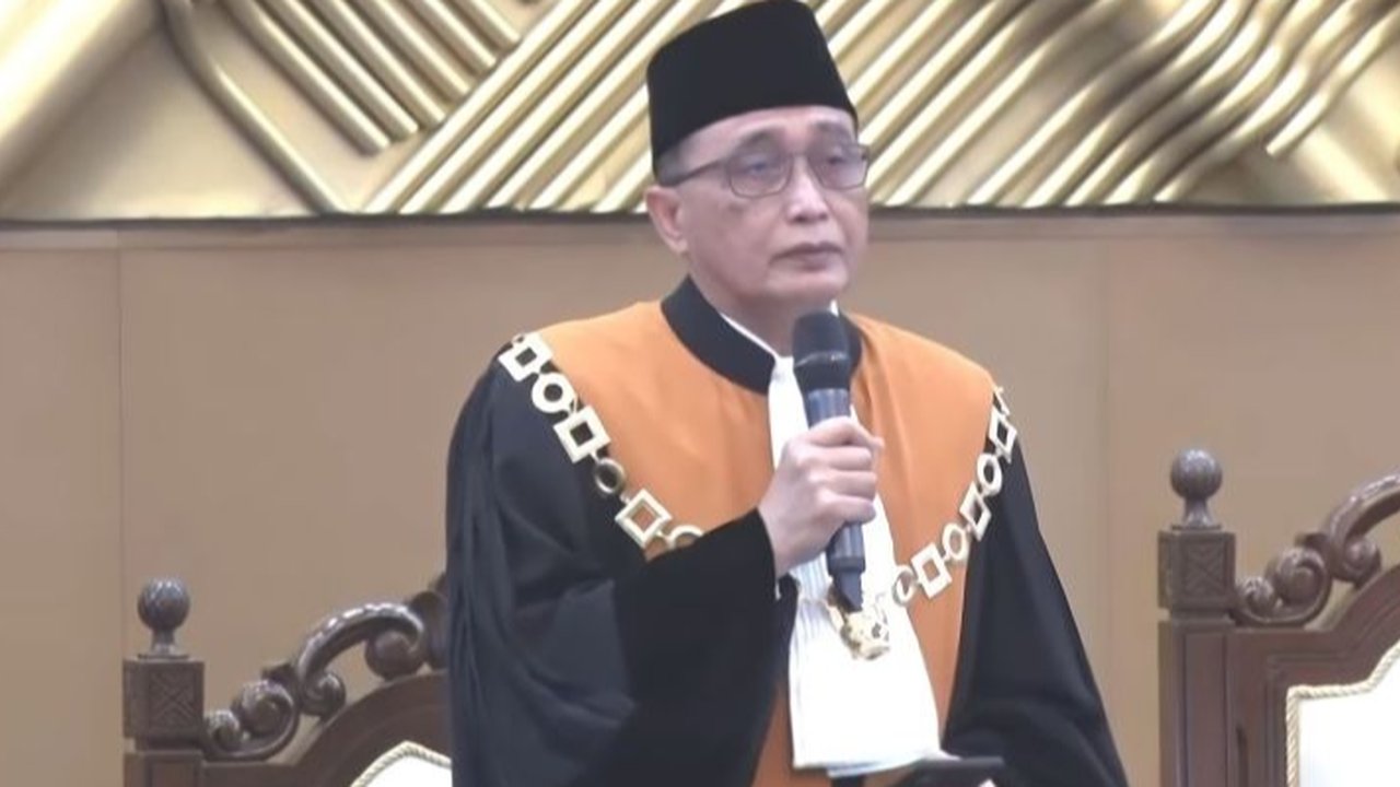 Rekam Jejak Sunarto, Ketua Baru MA yang Pernah Kurangi 6 Tahun Hukuman Anas Urbaningrum
