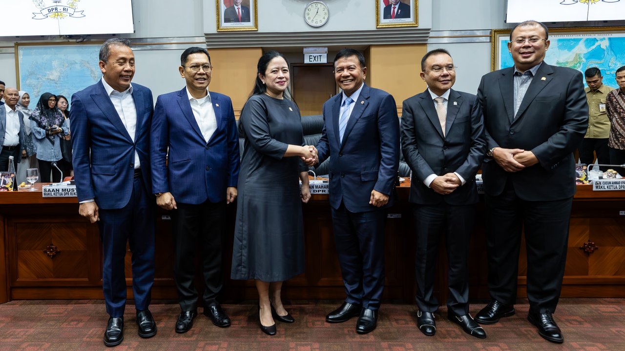 Puan Maharani saat uji kelayakan dan kepatutan calon Kepala BIN