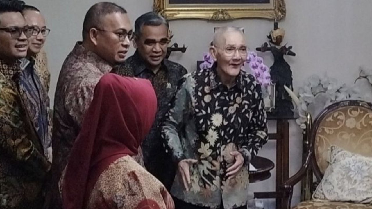 Sekretaris Jenderal Partai Gerindra, Ahmad Muzani  dalam acara deklarasi Ridwan Kamil-Suswono di Jakarta. (Foto: Dokumentasi Gerindra).