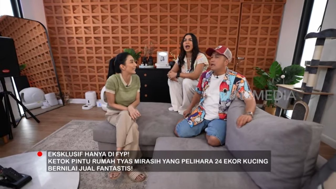 Potret Rumah Mewah Tyas Mirasih, Miliki 24 Kucing Lengkap dengan Kamar Bersalin Khusus Untuk Peliharaannya