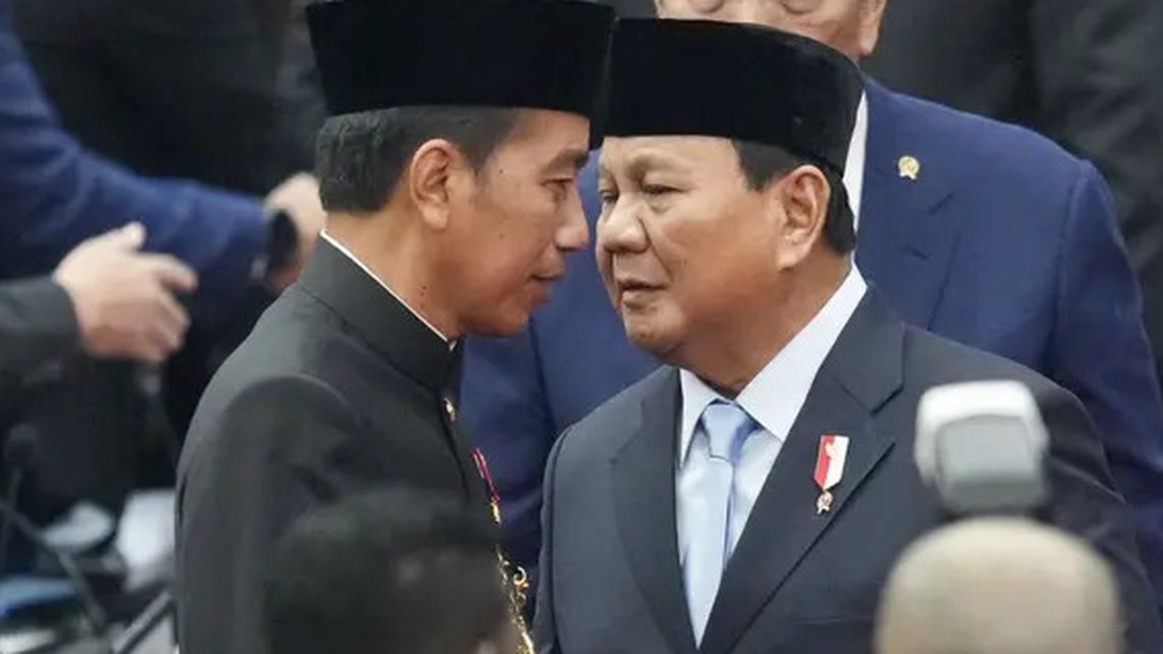 Presiden Jokowi dan Presiden Terpilih Prabowo Subianto