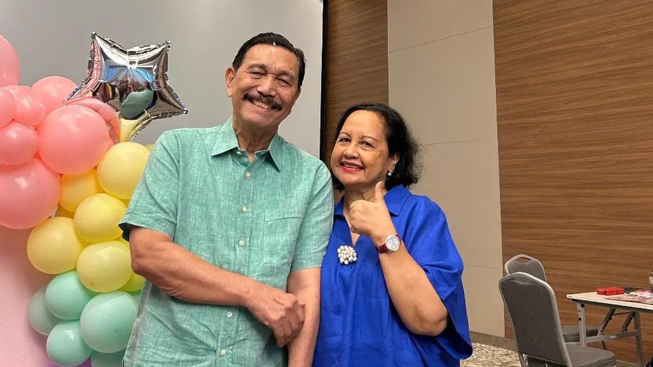 Luhut Binsar Pandjaitan dan Istri