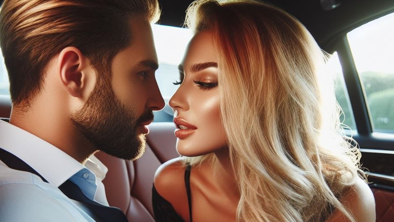 Ilustrasi Pasangan Bermesraan