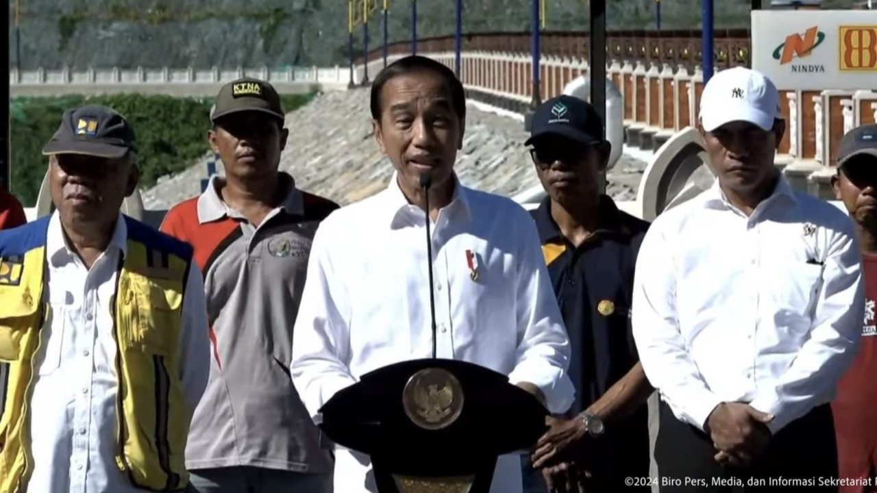 Kunjungan Presiden Jokowi ke NTB.