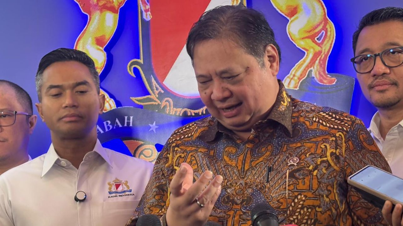 Menko Bidang Perekonomian Airlangga Hartarto