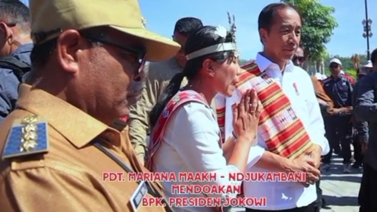 Presiden Jokowi di NTT