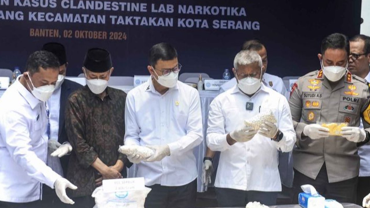 Pil PCC Diproduksi Laboratorium Narkoba di Serang Targetkan Anak SMA, Efeknya Bisa Rusak Saraf Otak