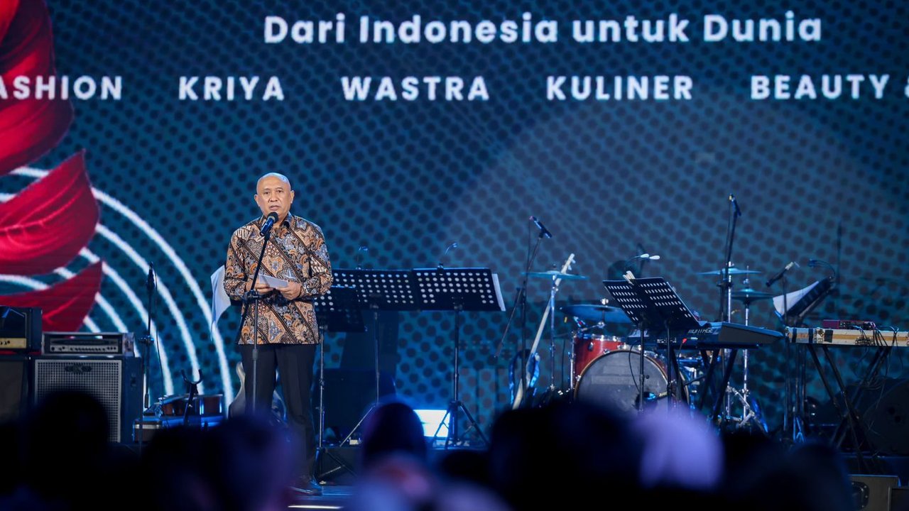 Menkop UKM Teten Masduki membuka acara Cerita Nusantara 2024