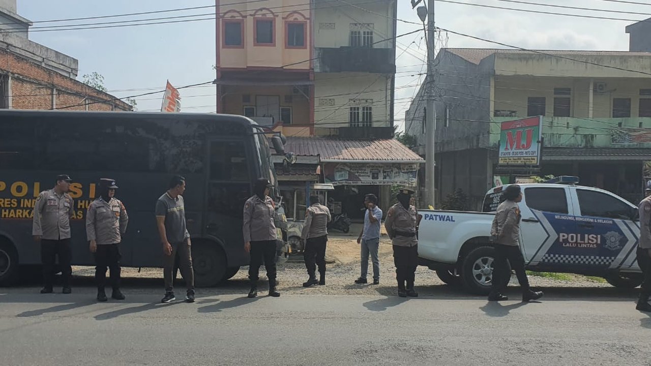 Polisi gelar patroli