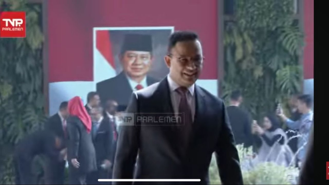 Anies Hadiri Pelantikan Prabowo-Gibran