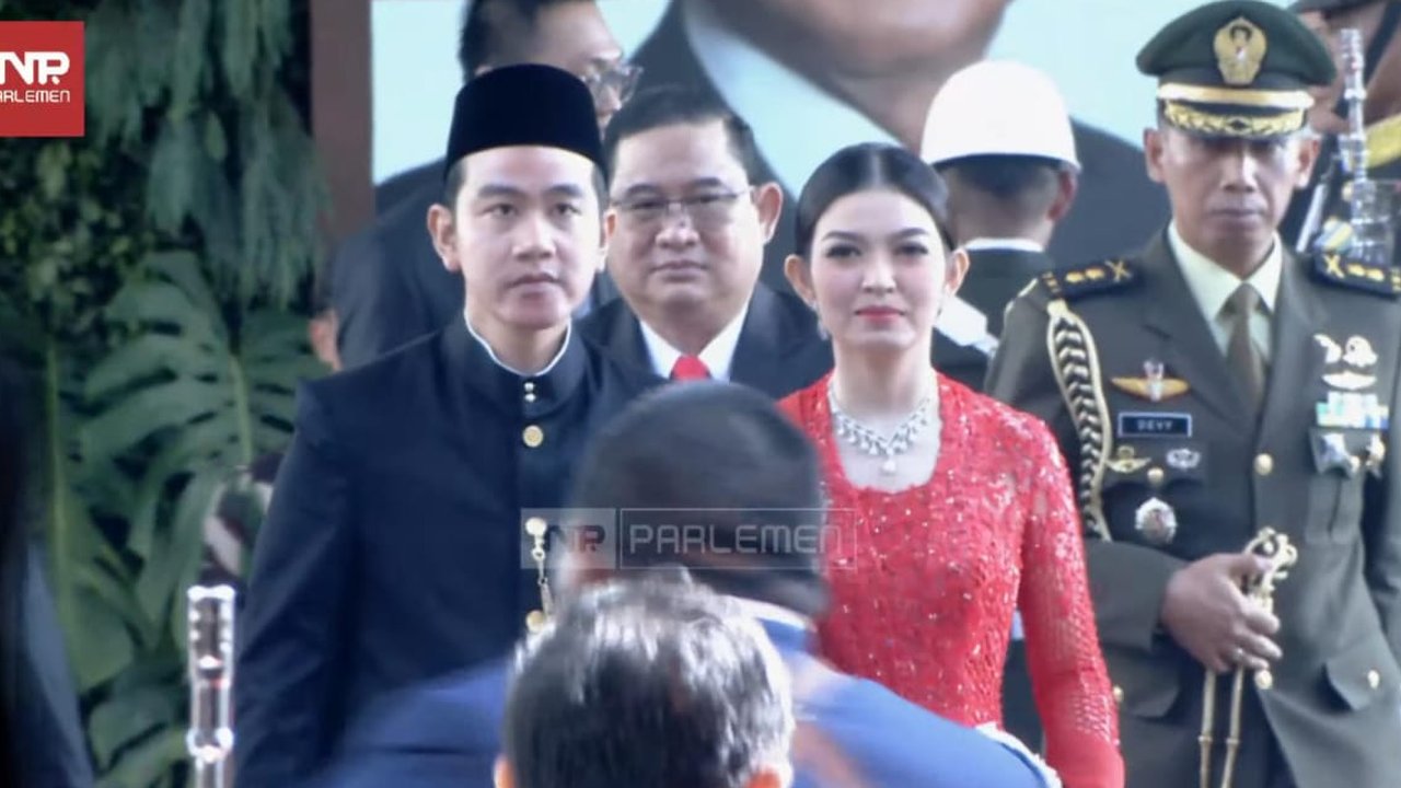 Gibran Rakabuming Raka Tiba di Kompleks Parlemen