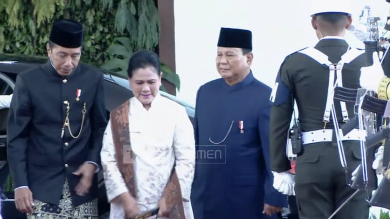 Jokowi Hadiri Pelantikan Prabowo-Gibran