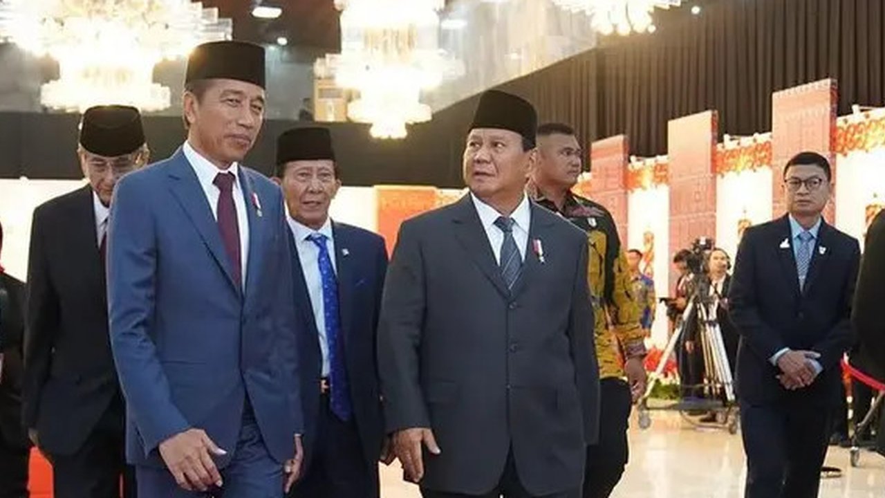 Mobil Maung Garuda yang dinaiki Prabowo Subianto