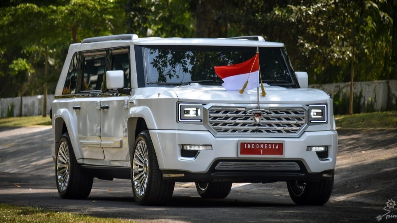 Maung Garuda putih jadi Mobil 'Indonesia 1' Prabowo