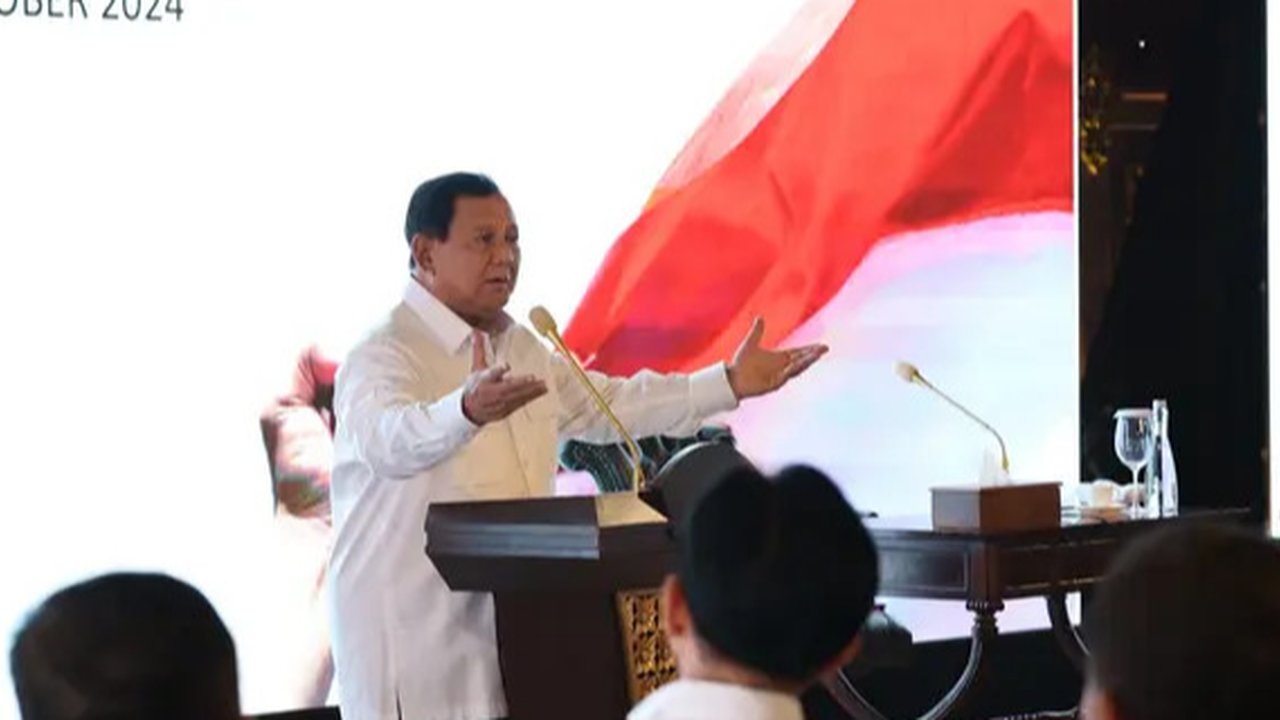 Prabowo. (Foto: Dok. Instagram @prabowo)