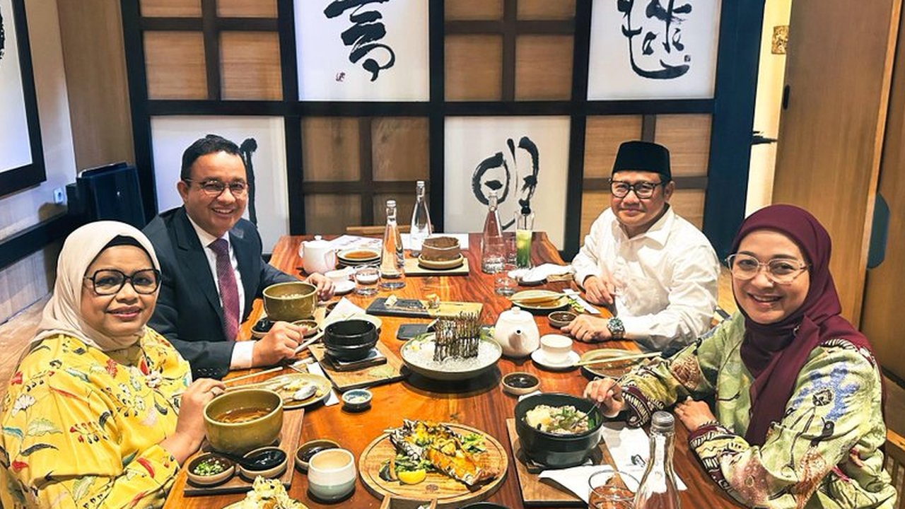 Anies-Cak Imin dan Koalisi Perubahan bahas Hak Angket