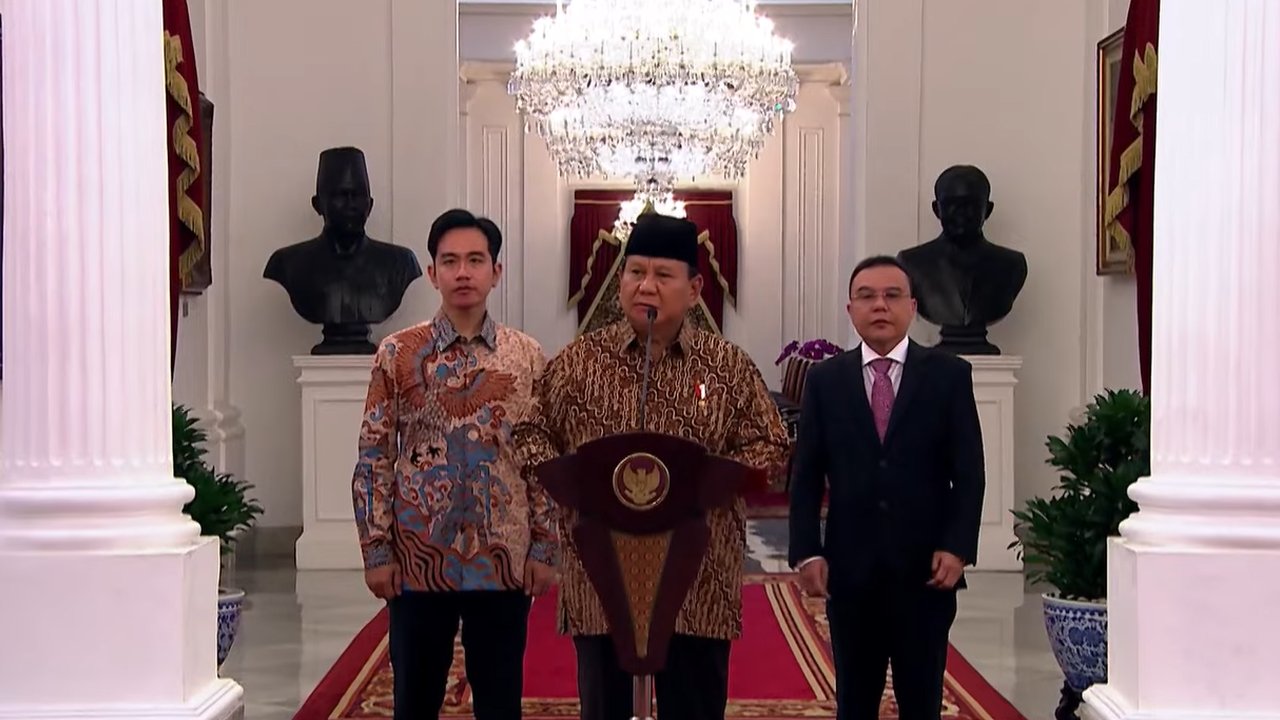 Presiden Prabowo umumkan Mayor Teddy jadi Sekretaris Kabinet