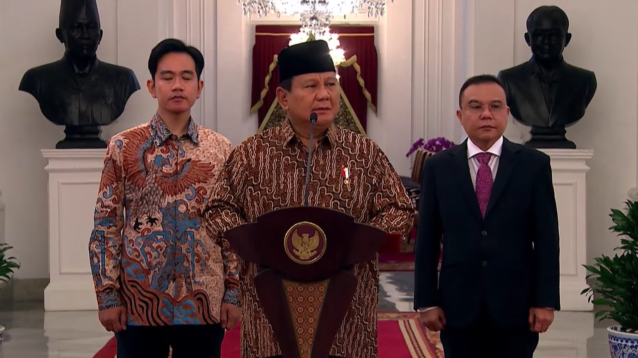 Presiden Prabowo umumkan Mayor Teddy jadi Sekretaris Kabinet