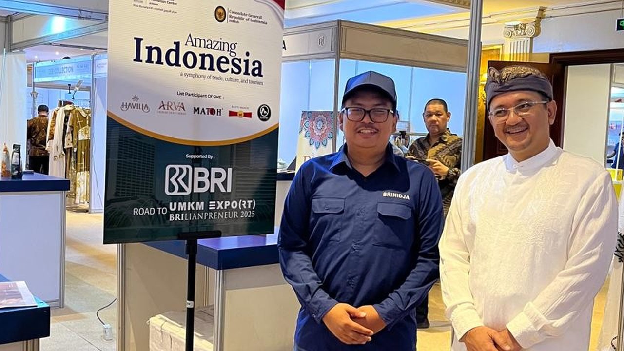 5 UMKM Binaan BRI Ikut Pameran Event Amazing Indonesia di Jeddah