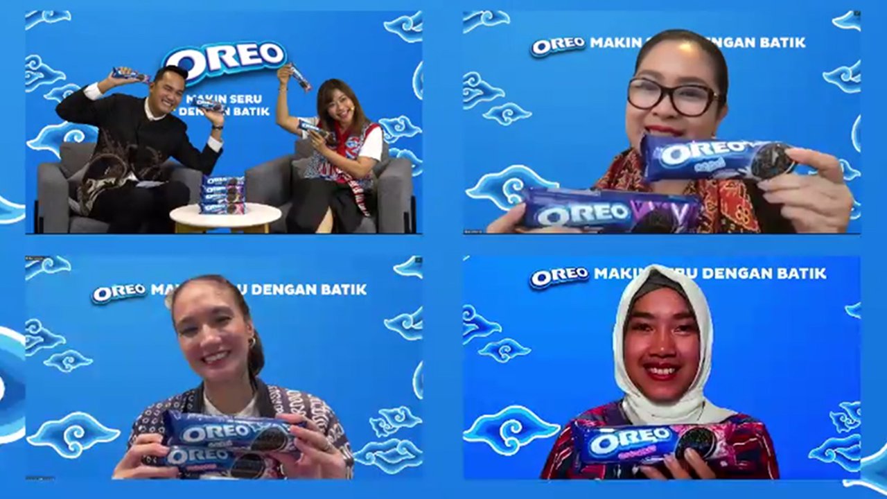 Peluncuran OREO kemasan wastra Indonesia.