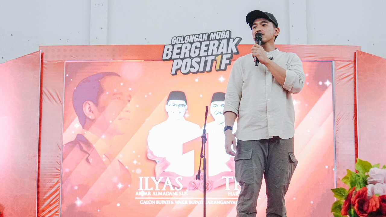 Kaesang Pangarep Dukung Ilyas Akbar Almadani-Tri Haryadi