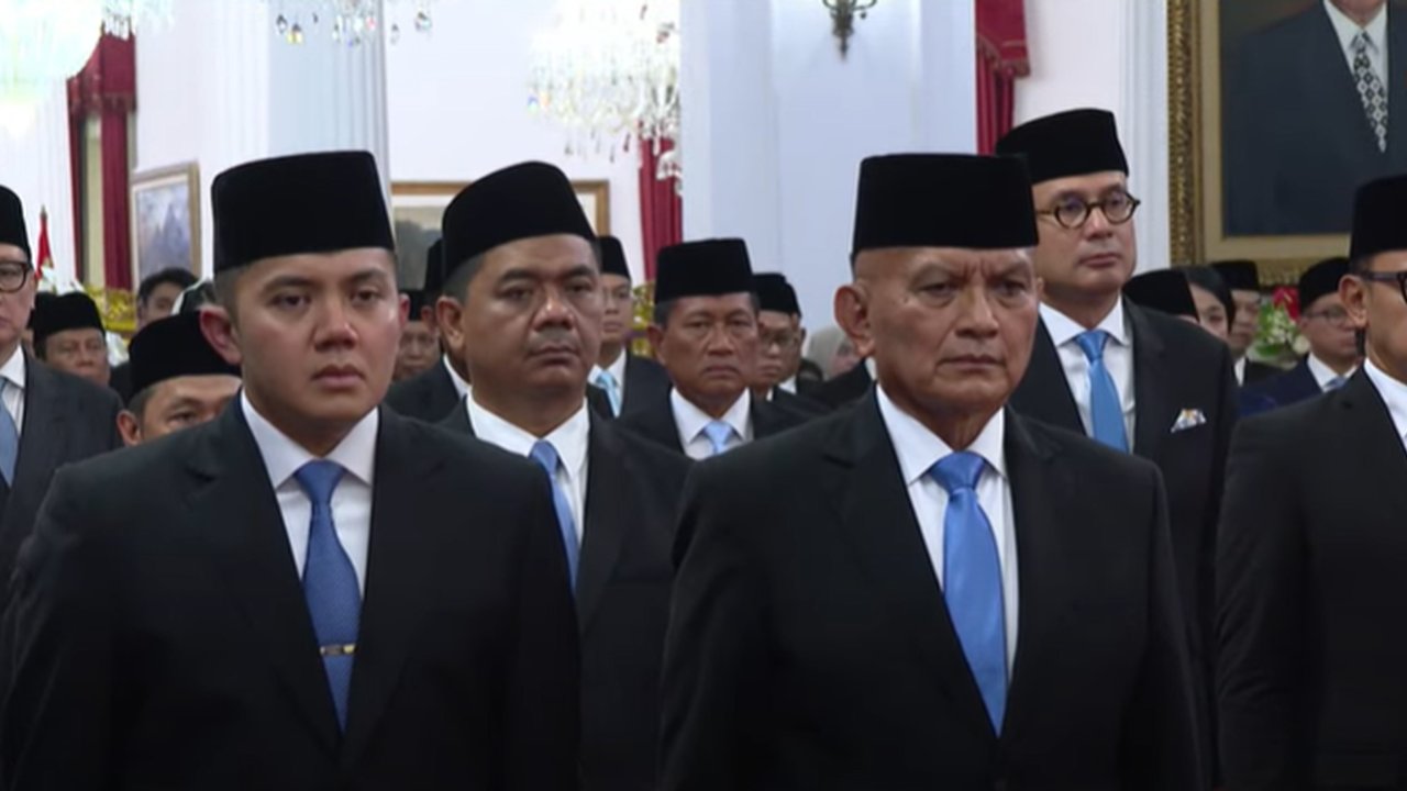 Pelantikan Wamen Kabinet Merah Putih Masa Jabatan Tahun 2024-2029, Istana Negara, 21 Okt 2024