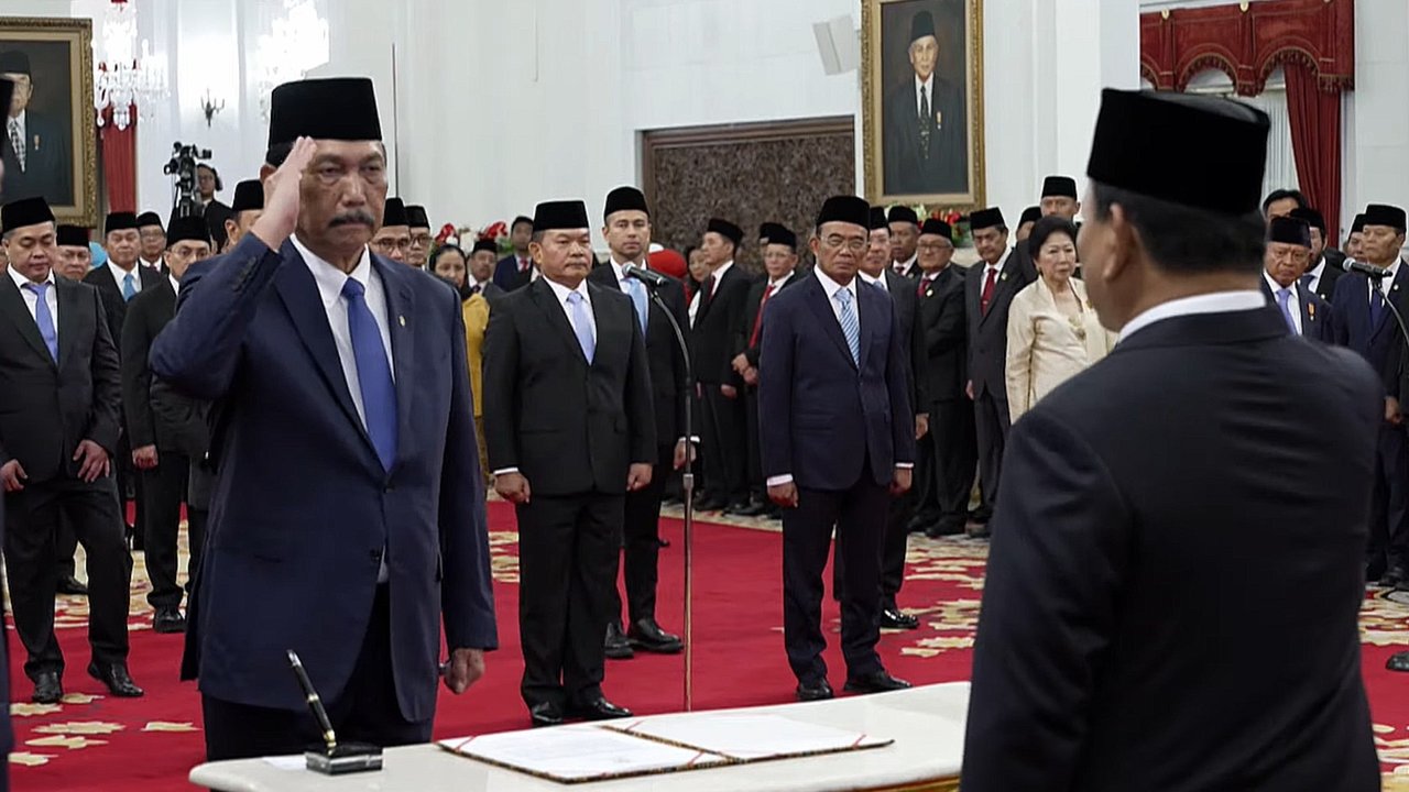 Barisan jenderal orang dekat Jokowi dilantik Prabowo jadi penasihat khusus Presiden