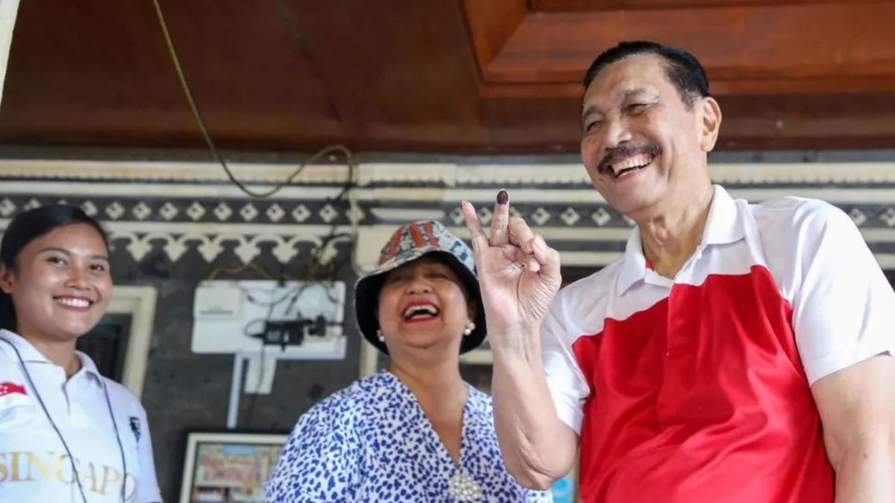 Luhut Binsar Pandjaitan dan Istri
