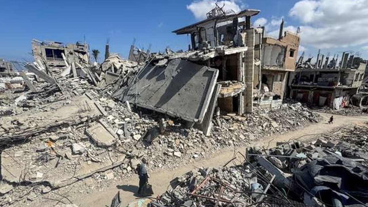 Jalur Gaza hancur akibat agresi brutal Israel