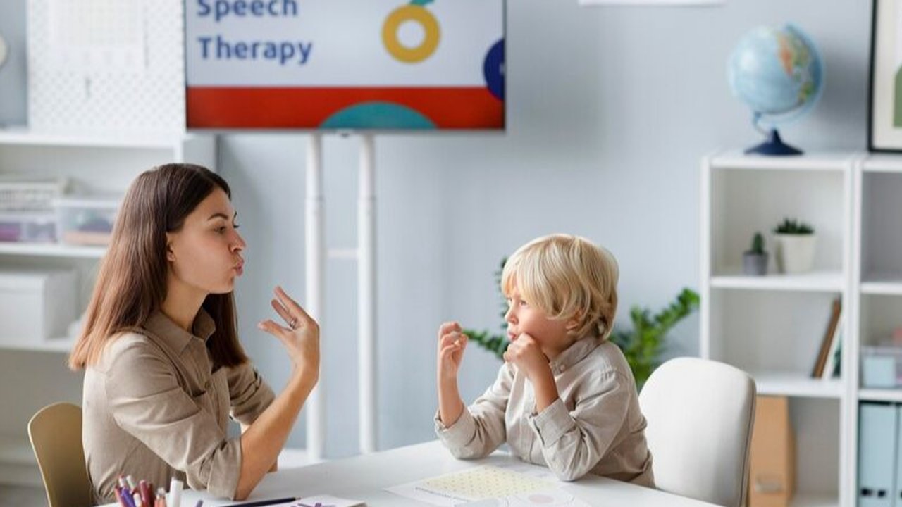 Ilustrasi Anak Speech Delay