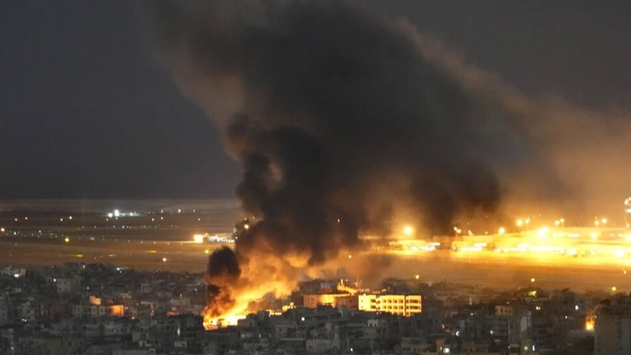 serangan udara israel ke lebanon